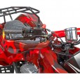 Квадроцикл Раптор 50R Красный камуфляж